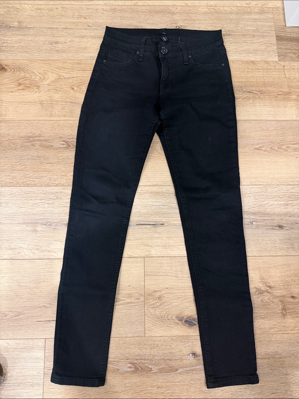 High-Rise Black Skinny Jeans for Women